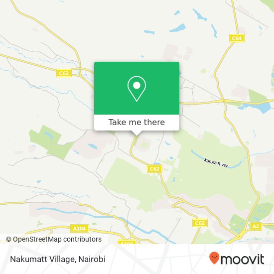 Nakumatt Village map