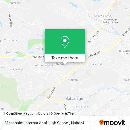 Mahanaim International High School map