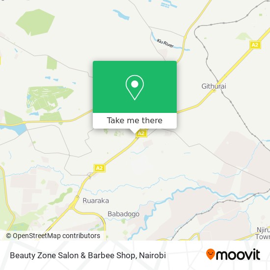 Beauty Zone Salon & Barbee Shop map