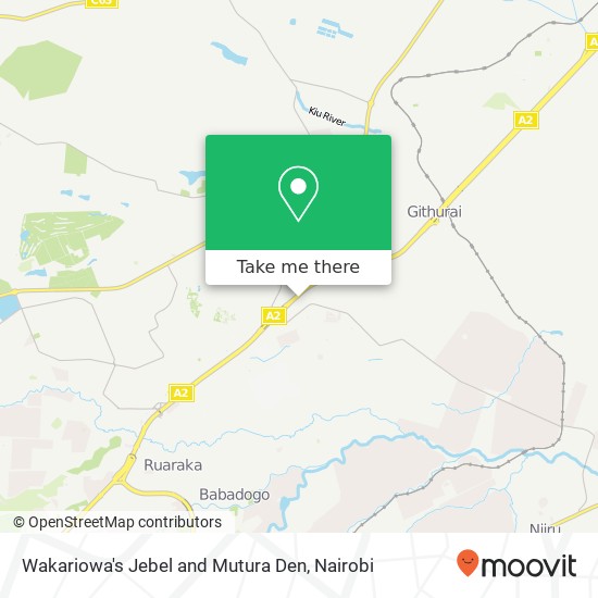 Wakariowa's Jebel and Mutura Den map