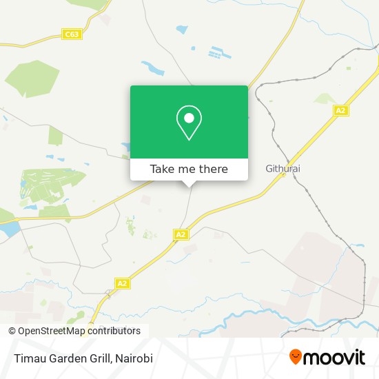 Timau Garden Grill map