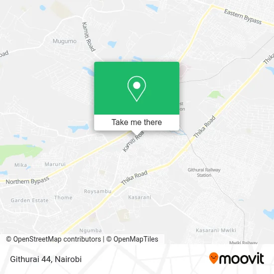 Githurai 44 map