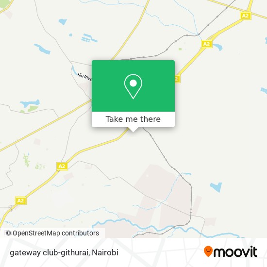 gateway club-githurai map