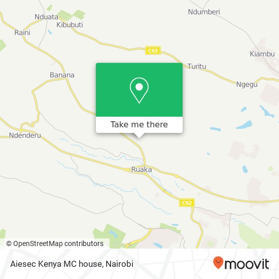 Aiesec Kenya MC house map