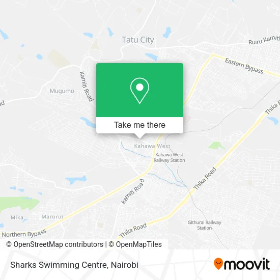 Sharks Swimming Centre map