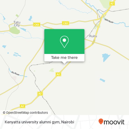 Kenyatta university alumni gym map