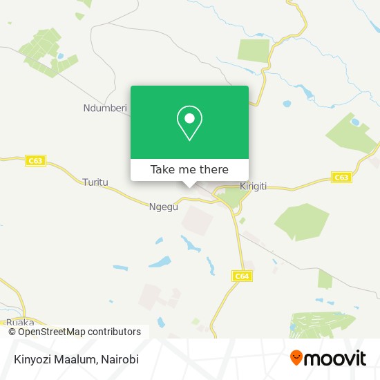 Kinyozi Maalum map