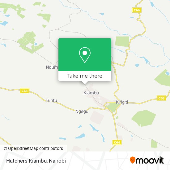 Hatchers Kiambu map
