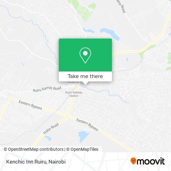 Kenchic Inn Ruiru map