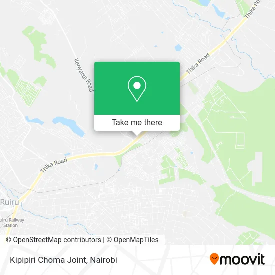 Kipipiri Choma Joint map