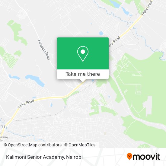 Kalimoni Senior Academy map