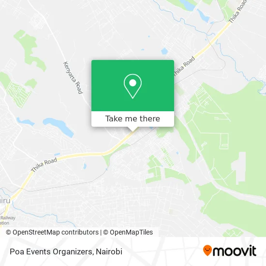 Poa Events Organizers map