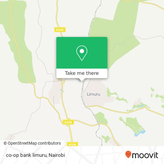 co-op bank limuru map