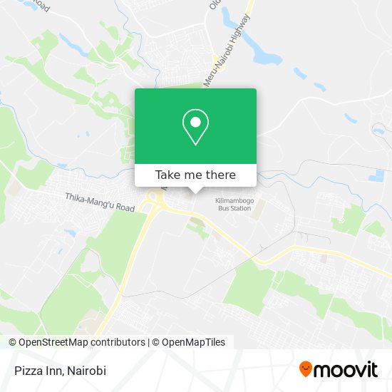 Pizza Inn map