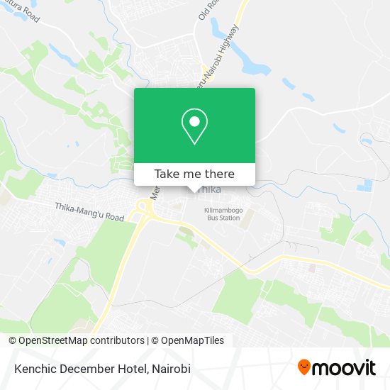 Kenchic December Hotel map