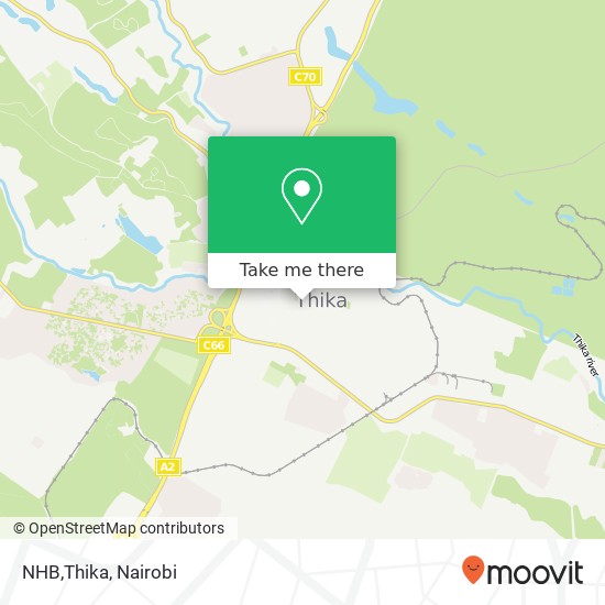 NHB,Thika map