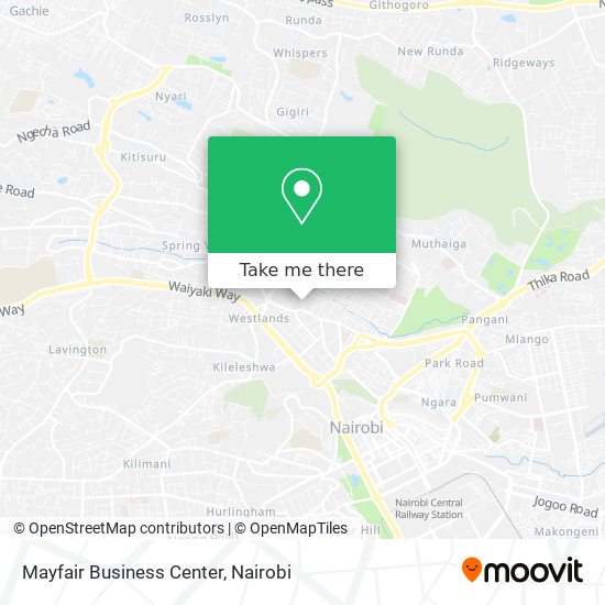 Mayfair Business Center map