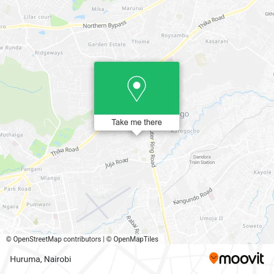 Huruma map