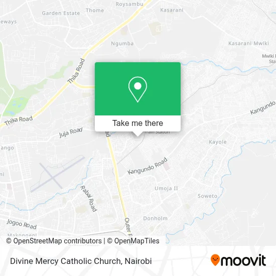 Divine Mercy Catholic Church map