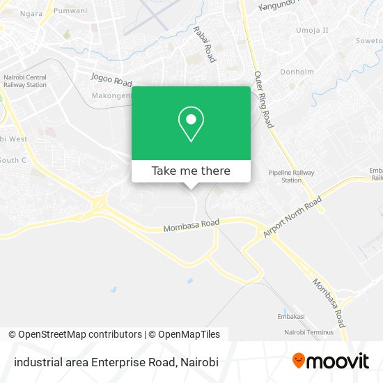 industrial area Enterprise Road map