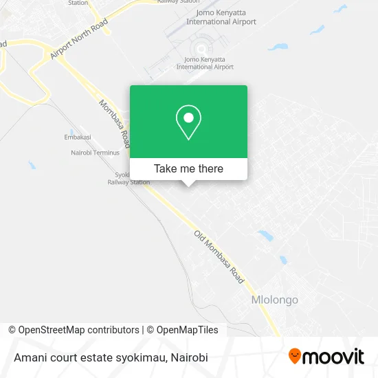 Amani court estate syokimau map