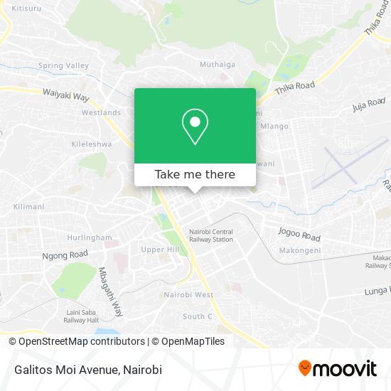 Galitos Moi Avenue map