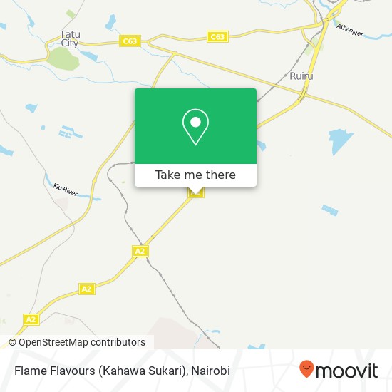 Flame Flavours (Kahawa Sukari) map