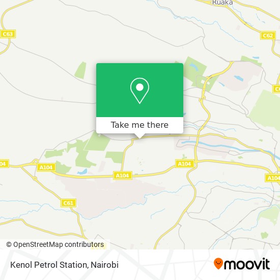 Kenol Petrol Station map