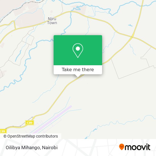 Oilibya Mihango map