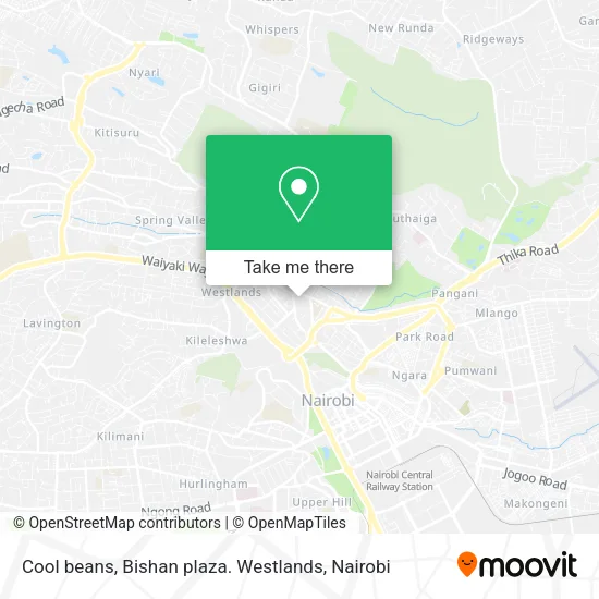 Cool beans, Bishan plaza. Westlands map
