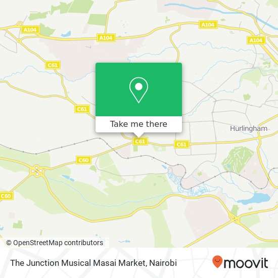 The Junction Musical Masai Market map