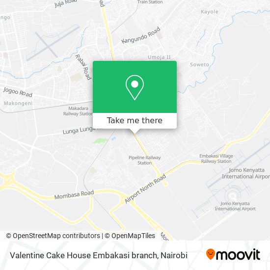 Valentine Cake House Embakasi branch map