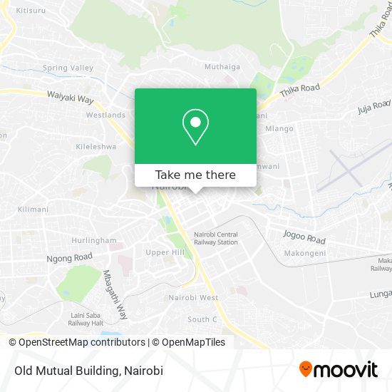 Old Mutual Building map