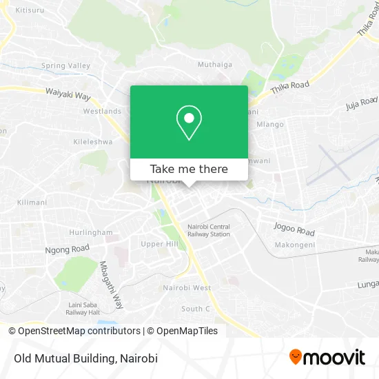 Old Mutual Building map