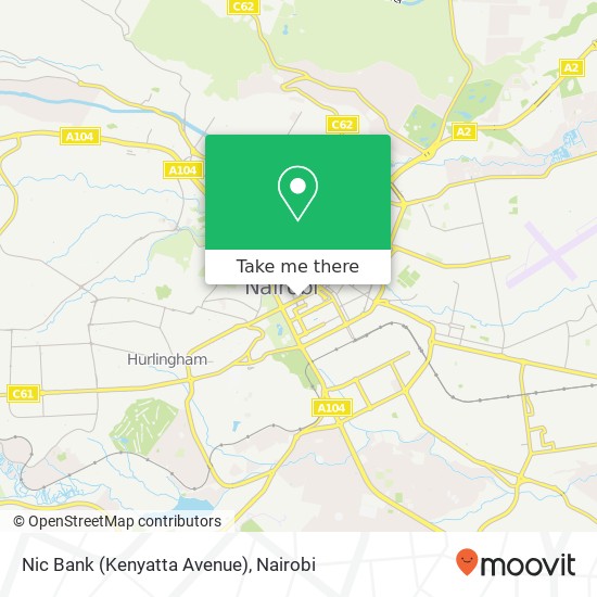 Nic Bank (Kenyatta Avenue) map