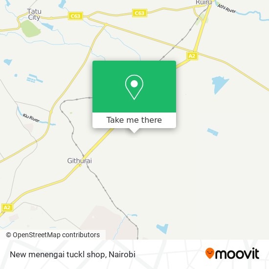New menengai tuckl shop map