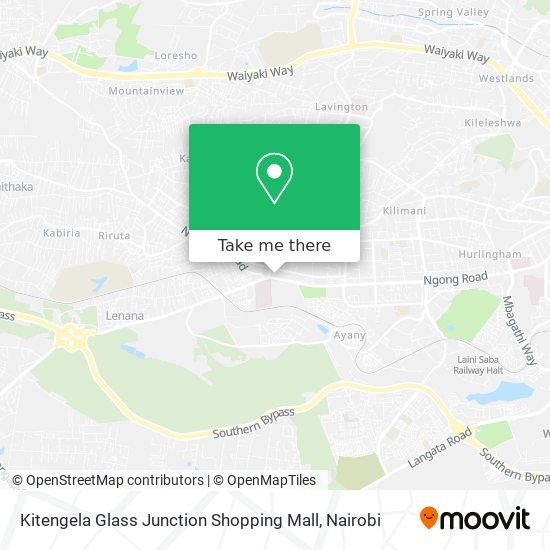 Kitengela Glass Junction Shopping Mall map