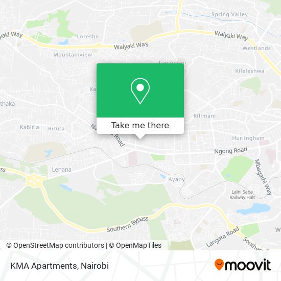 KMA Apartments map
