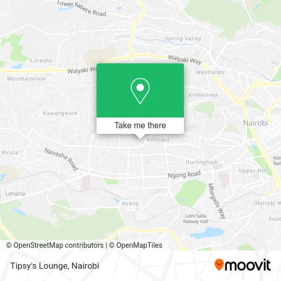 Tipsy's Lounge map