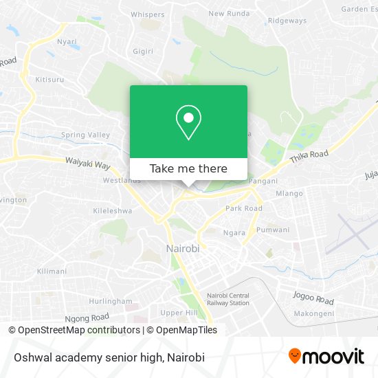 Oshwal academy senior high map