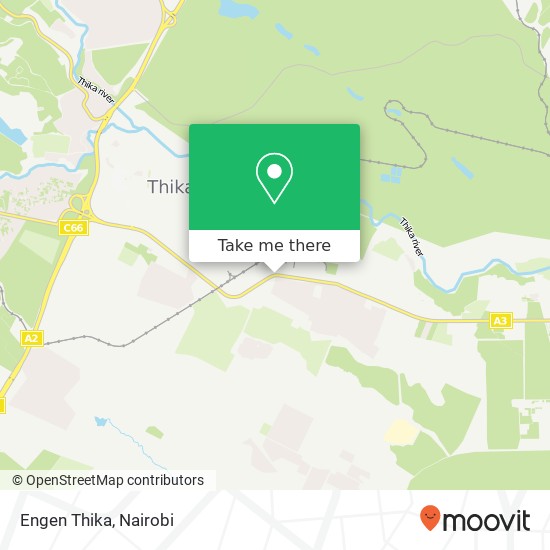 Engen Thika map