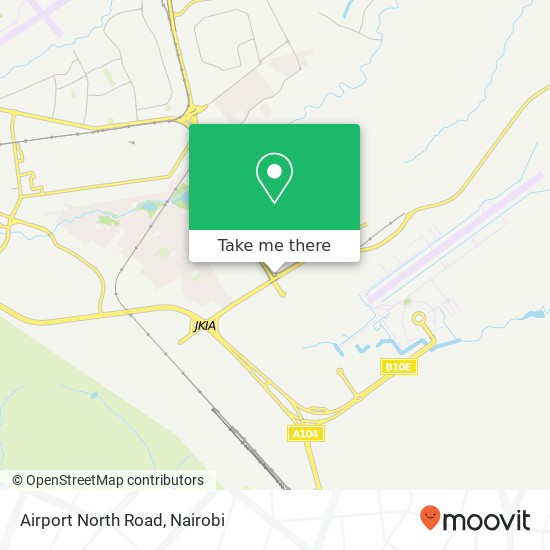 Airport North Road map
