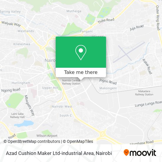 Azad Cushion Maker Ltd-industrial Area map