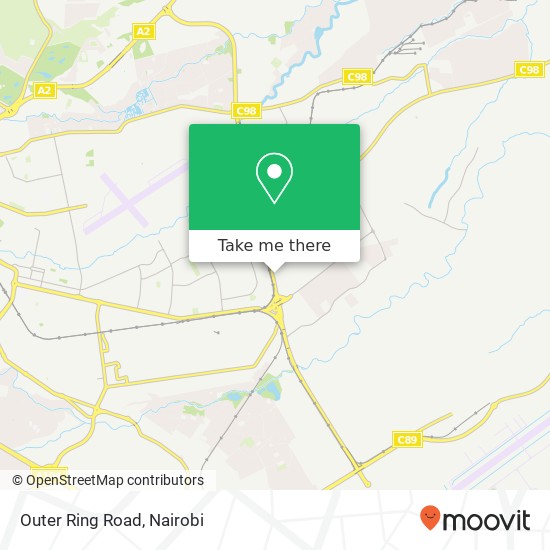 Outer Ring Road map