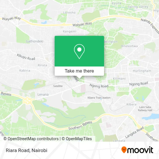 Riara Road map