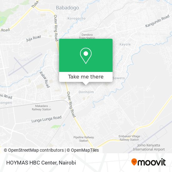 HOYMAS HBC Center map