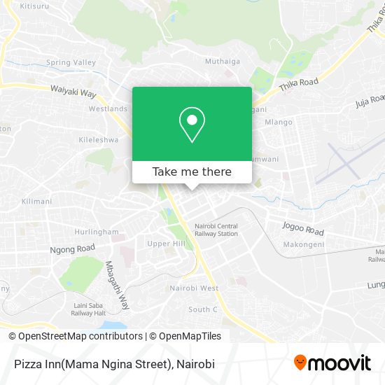 Pizza Inn(Mama Ngina Street) map