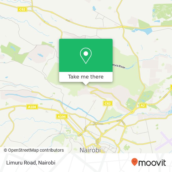 Limuru Road map