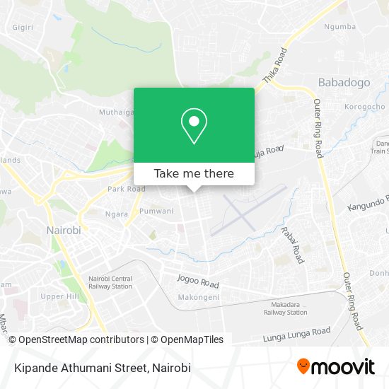Kipande Athumani Street map