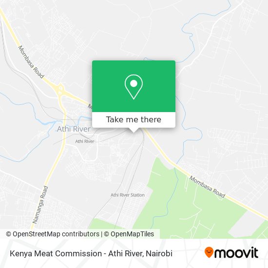 Kenya Meat Commission - Athi River map